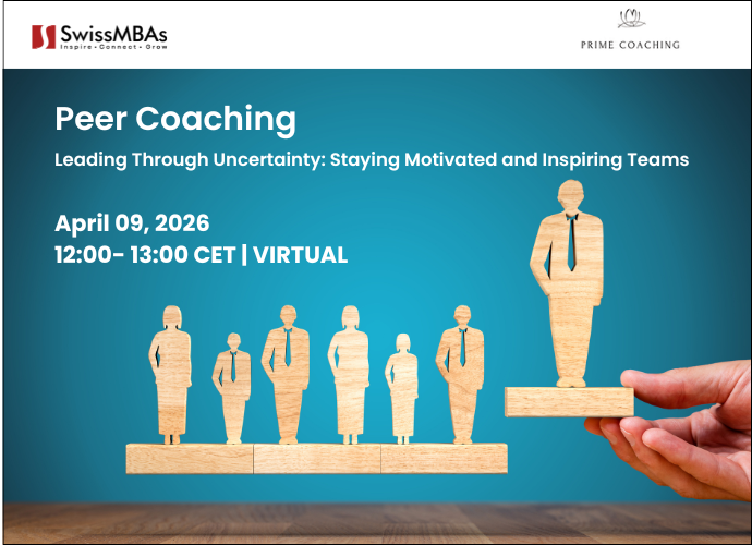 Peer Coaching - Leading Through Uncertainty: Staying Motivated and Inspiring Teams