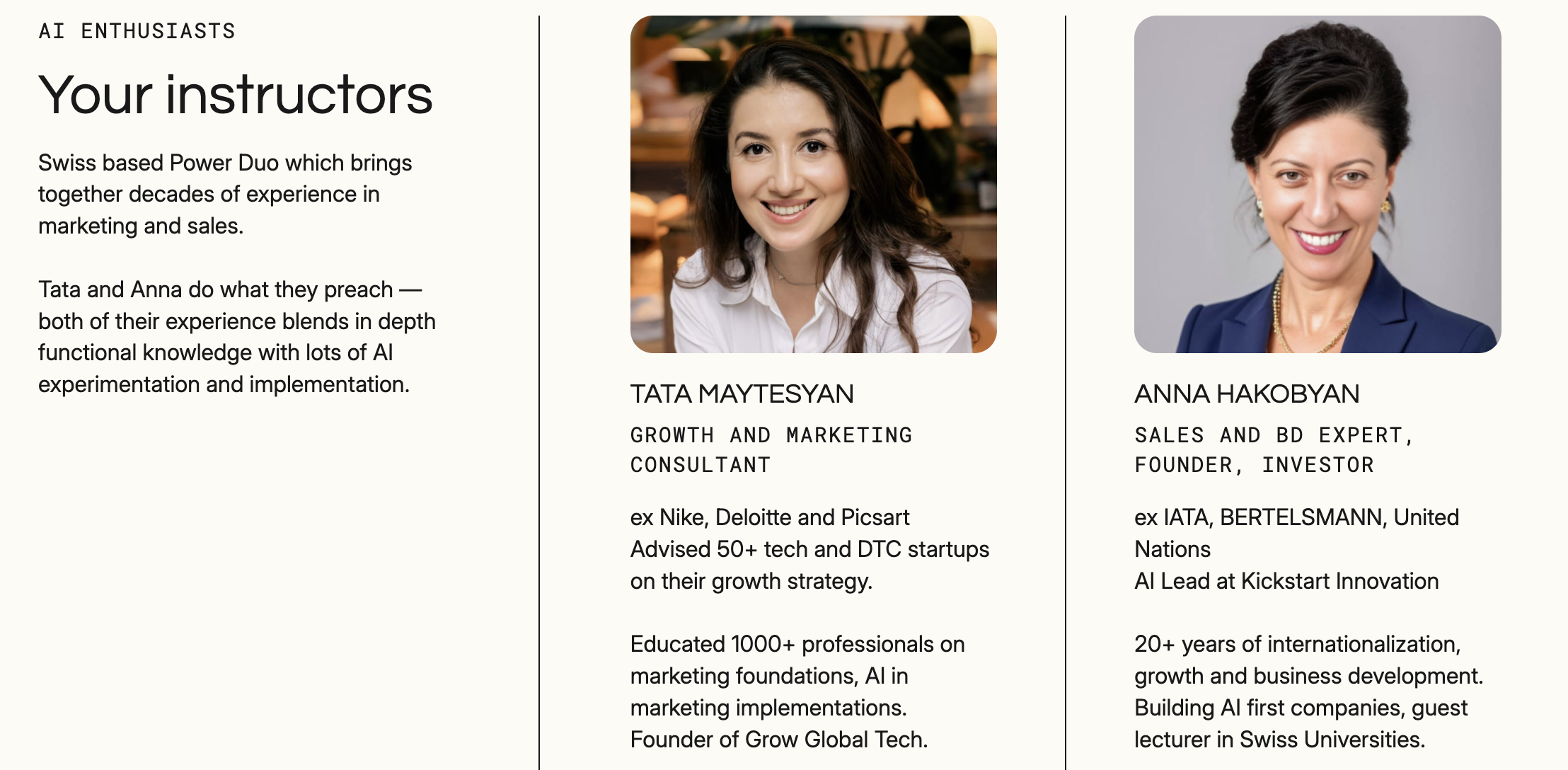 AI in marketing and Sales Bootcamp