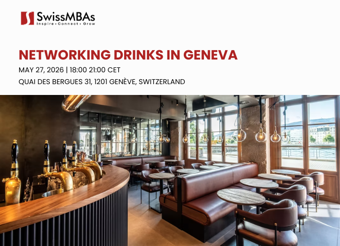 Networking Drinks in Geneva (May 2026)